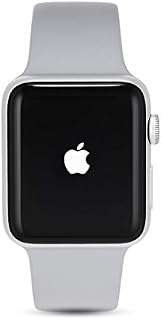 Apple Watch Series 3 38mm (GPS) - Space Grey Aluminium Case with Black Sport Band (Renewed)
