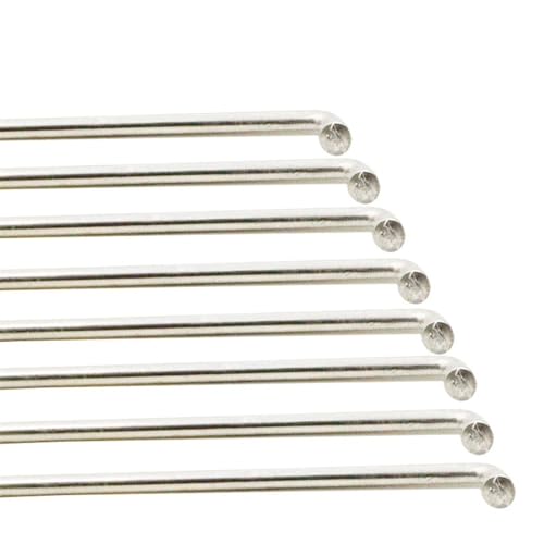 Rayons de vélo de route en acier 12G de 288mm pour montage de haute précision