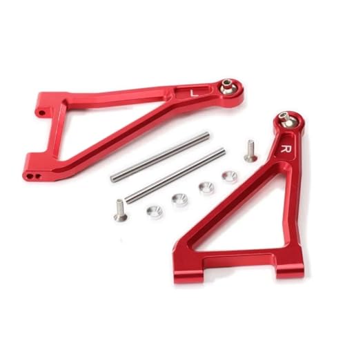 RC�X�C���O�A�[�� For Traxxas For Unlimited For Desert 1/7 8531 2 �A���~�t�����g�A�b�p�[�T�X�y���V�����A�[�� RC �J�[�N���[���[�A�b�v�O���[�h�C�����i��ύX(Red)