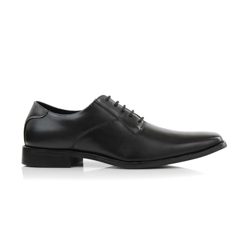 Ferro Aldo Alvin MFA19696 Men's Plain Square-Toe Derby Dress Shoes2