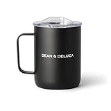 DEAN & DELUCA(ディーンアンドデルーカ) 蓋付ステンレスマグ ブラック 300ml 保冷・保温