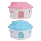 Niche pour petit animal : offre un abri confortable pour les petits hamsters et suffisamment d'espace pour vos adorables petits compagnons