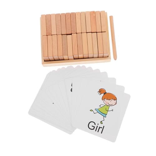 Coordination œil-main améliorée par ce jeu éducatif alphabet bois sécurisé