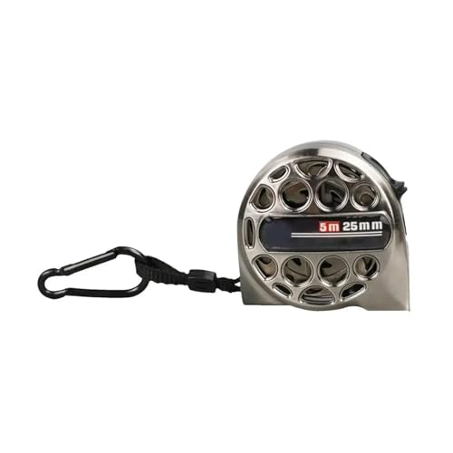 Cinta métrica portátil de acero inoxidable 5m x 25mm miniatura 1