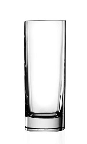 Luigi Bormioli, Us Kitchen, Luig9 Strauss 13.25 Oz Long Glasses, 6 Count (Pack Of 1), Clear #TOP1