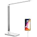 Produktbild Schreibtischlampe, LED Tischlampe Dimmbar mit USB, 5 Farb und 10 Helligkeitsstufen, Nachttischlampe Touch-Bedienung, Faltbar Tageslichtlampe Augenschutz, Tischleuchte für Kinder, Büro, Haus
