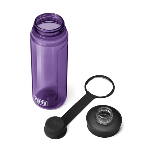 Image of YETI Yonder Water Bottle with Yonder Tether Cap, Lightweight, Leakproof and BPA-Free