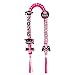 JIZWPOOM Class of 2026 Graduation Leis,Pink Graduation Lei for Necklace,Handmade Ribbon Lei,Great Graduation Gifts for Woman Her Him High School College Graduate