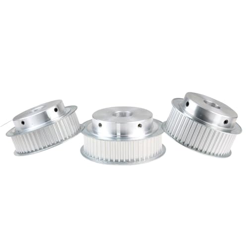 Poulie de distribution 5M-50T anti-glissement pour axe 19mm et courroie 20mm