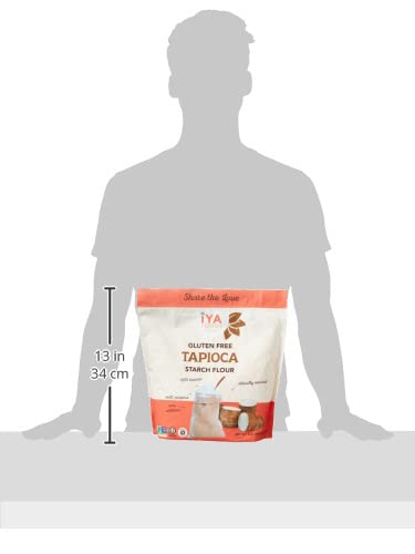 Iya's All Natural Tapioca Flour Starch 5 Lbs. Pack | Finely Ground, Grain-Free, Certified Gluten-Free, Non-Gmo And Kosher | Made From 100% Yuca Root. Used In Baking, Cooking & As A Thickener #TOP7