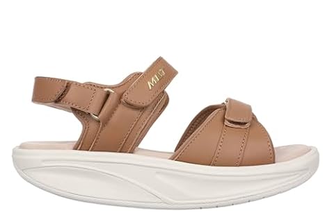 MBT SUMU 8 x damskie skórzane sandały do sukienki lekkie wygodne wiosenne letnie buty fizjologiczne komfort i stabilność buty eleganckie sandały nowoczesny styl, Brązowy brązowy, 37 EU