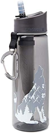 LifeStraw Go Water Bottle with Filter; 22oz; Dark Teal