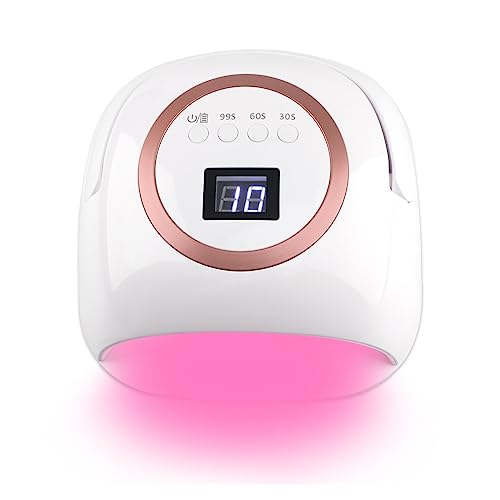 Lampe sèche-ongles sans fil haute performance 72W pour gels