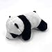 Buwei Ciondolo per Borsa, Asukohu Peluche Panda Bar Spilla Spilla per Bambola Mini Panda Bambola Giocattolo Animale Sciarpa per Seno