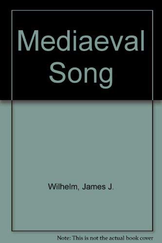 Buy Mediaeval Song โ BookShops.in