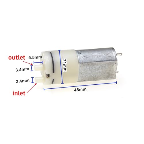 Mini 130 Air Vacuum Pump DC 3V 3.7V 5V 6V miniatura 2
