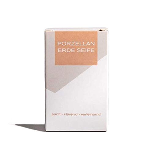Preisvergleich Produktbild Klar - Porzellanerde Seife - Vegan - Palmölfrei - 100 g