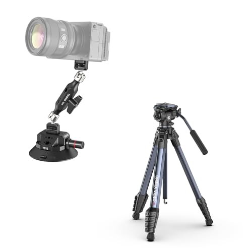 ULANZI TB15 Suction Cup Camera Mount and ULANZI Ombra Video
