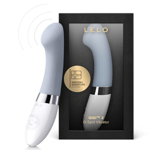 LELO GIGI 2 Masseur Personnel vibrant en silicone haute qualité coloris Cool Gray