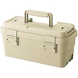 リス(RISU) 収納ボックス トランクカーゴ スタックカーゴ 6L ベージュ 日本製 S-6 ツールボックス 屋外収納 キャンプ 防水 GHON234