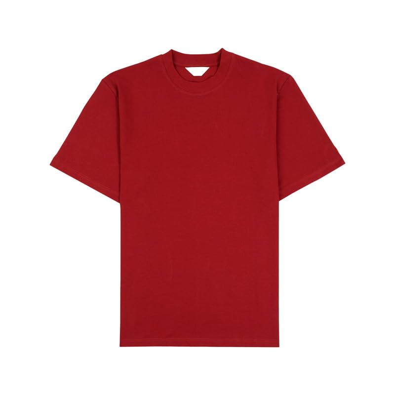 Image of LUDIC Core T Dailymove Collection | Regular Fit | Crew Neck T Shirt | 100% Organic Cotton, 180GSM | Lightweight & Comfortable | Everyday Essential | Casual T-Shirt for Men & Women
