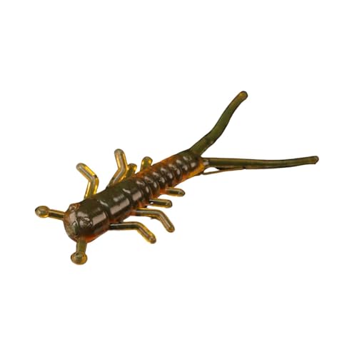 Leurre de pêche Hellgie Lunker City 3,8 cm créature souple hellgrammite