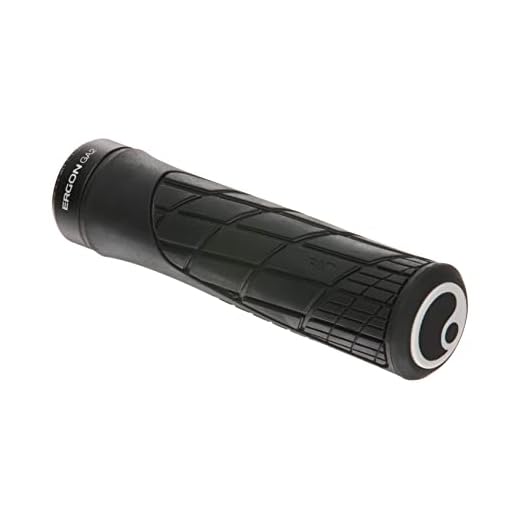Ergon GA2 Fat Ergonomic Bike Handlebar Grips, MTB Mountain, (2) Grips, Black/One Size