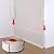 COUKIU Self Adhesive Baseboard Corner Blocks, 4inch(Width)3 Inner + 3 Outer Corners-Connector Between The Wall Base Cove Base Rubber Moulding Trim, Perfect Match for Our S100 Baseboard(White)