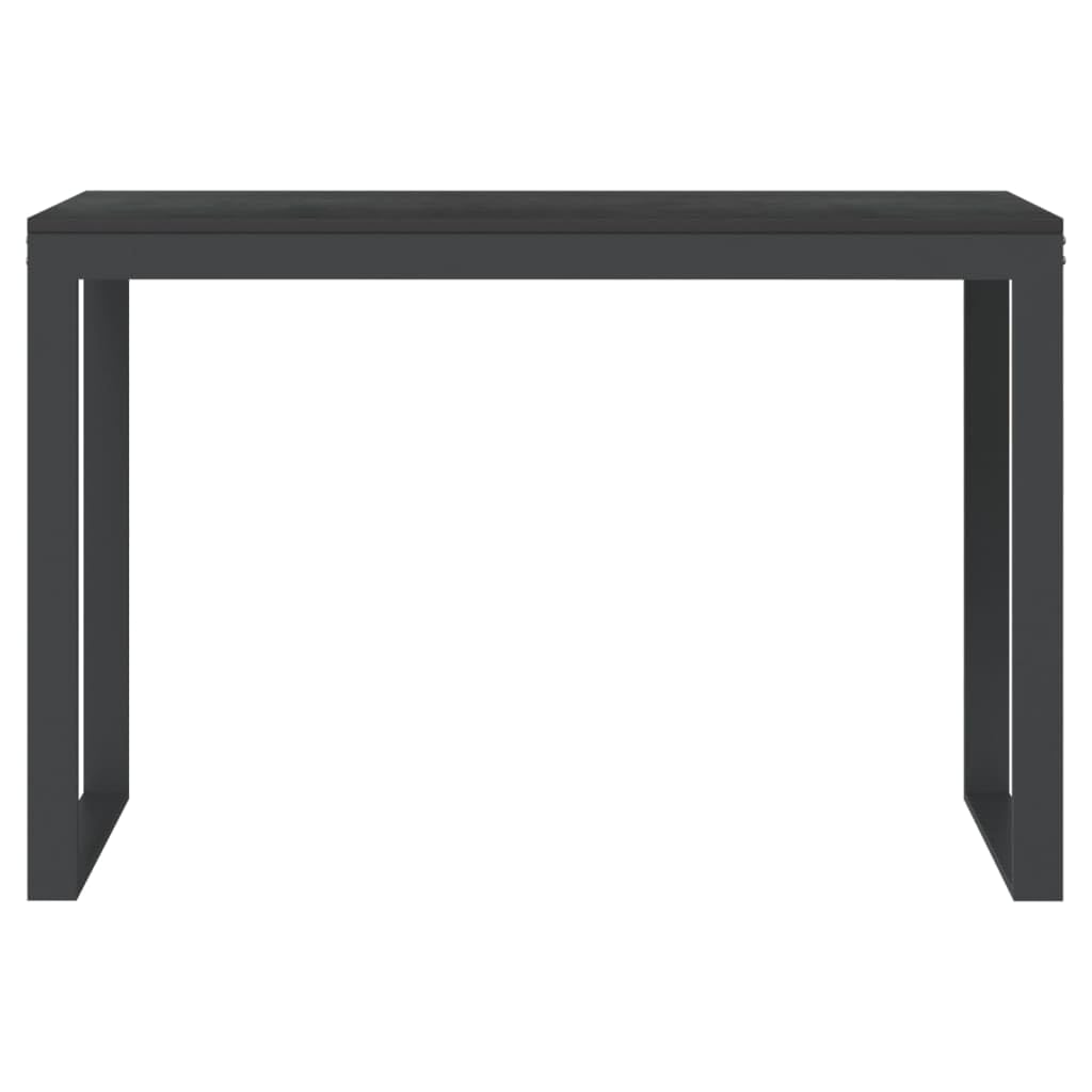 Scrivania,Supporto per stampante,Piccola postazione di lavoro in casa,Scrivania per computer in stile moderno,Scrivania per Computer Nero 110x60x73 cm in Truciolato