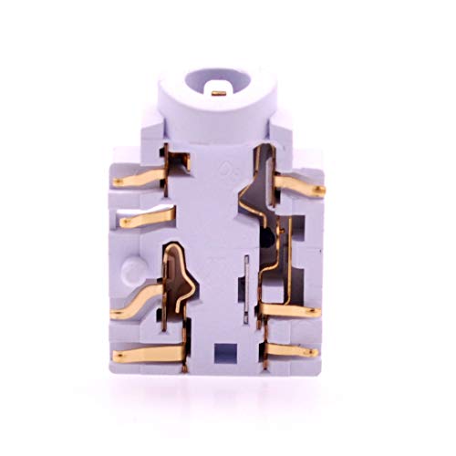 Image of Deal4GO Original Replacement 3.5mm Headphone Jack Audio Socket for Xbox One Elite Controller 1697 & 1698 Headset Port White (Long Version)