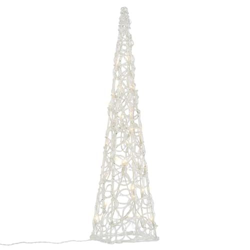 LED Pyramide Lichterkegel – Beleuchtung für Weihnachten innen...