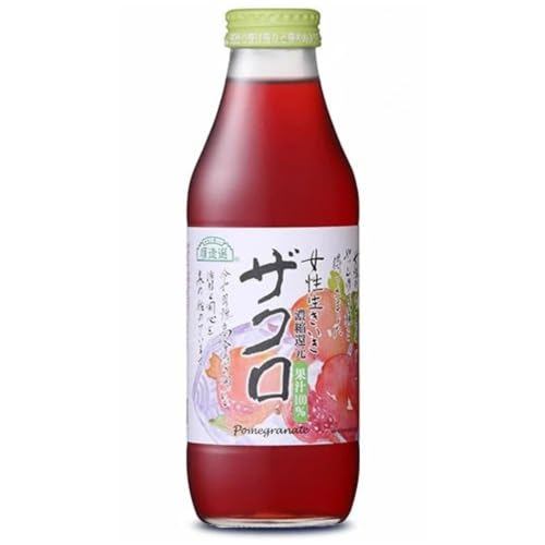 順造選 果汁100%ストレートジュース 500ml (1個, 女性生きいきザクロ(濃縮還元))