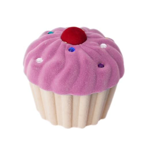 SELVFZ Colgante con forma de taza para tarta, colgante para estuche, bolsas de joyería, cordón