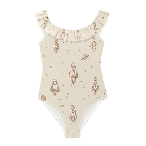 Trajes de baño para niñas cómodos con volantes para piscina de Yoogain