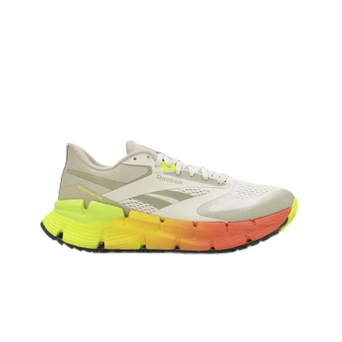 Chiusura con lacci Reebok Floatzig Adventure 1 Sneaker Uomo, Alabastro Classico Beige Digitale Lime, 45 EU