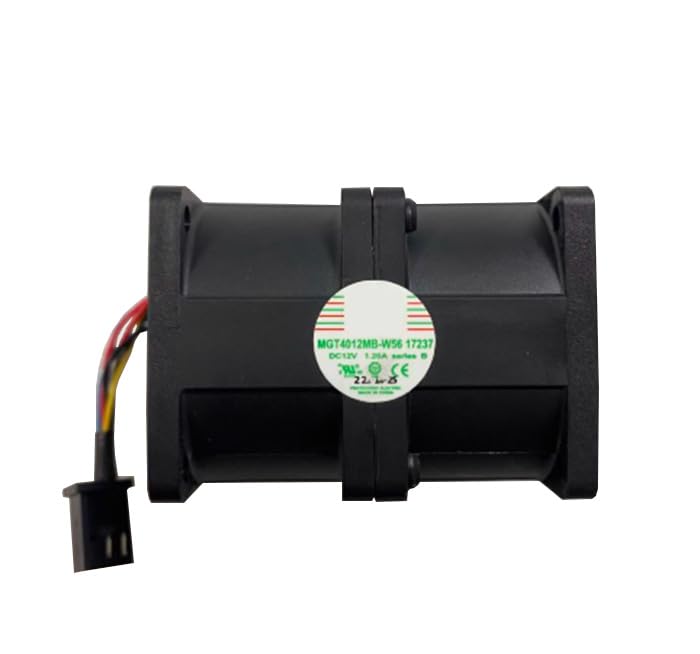 Magic 4056 MGT4012MB-W56 - Ventilador de refrigeración para servidor de 4 cables, 12 V, 1.2 A, 40 x 56 mm