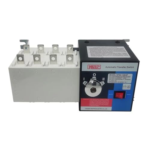 Commutateur de transfert automatique RP5D-100A double circuit classe PC
