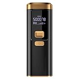 Laser-Epilierer Männlich und weiblich IPL DREI-in-One-Umwandlung Kopf-Haarentfernung Schmerzloser Laser-Haarentfernung Home Ganzkörper-Haarentfernung Epilierer (Color : Black, Plug Type : US Plug)