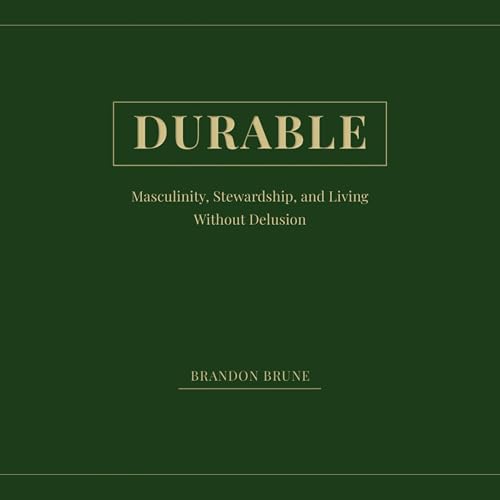 Diseño de la portada del título Durable