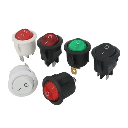 Interrupteur à bascule marche arrêt LED pour éviter les batteries déchargées en 12V 24V