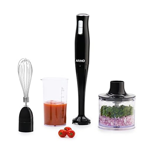 Mixer Turbomix Pro 3 em 1, Arno, MX31, Preto, 220V