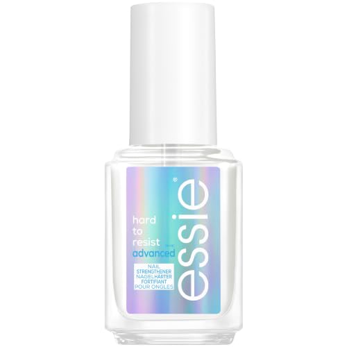 Essie Hard to Resist Advanced Nail Strengthener, professioneller Nagelhärter für stärkere, gesündere Nägel, schützt und verbessert die Widerstandsfähigkeit und das Aussehen der Nägel