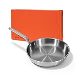 5 Layers of Premium Metal - Total 3mm thick precision engineered Built with a 304 stainless steel interior, dual 1050 aluminum layers, a 3003 alloy core, and an induction ready 430 stainless steel base, even heating and superior cooking control Preci...