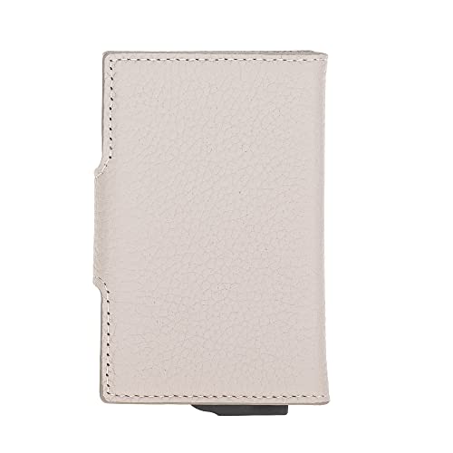 Genuine Leather Pop-Up Card Holder Wallet, ID Window, Detachable Mini Wallet Part, Premium Leather Quality, Card Slots, Card Slots, 100% Genuine Leather - Mondello (ERC3)2