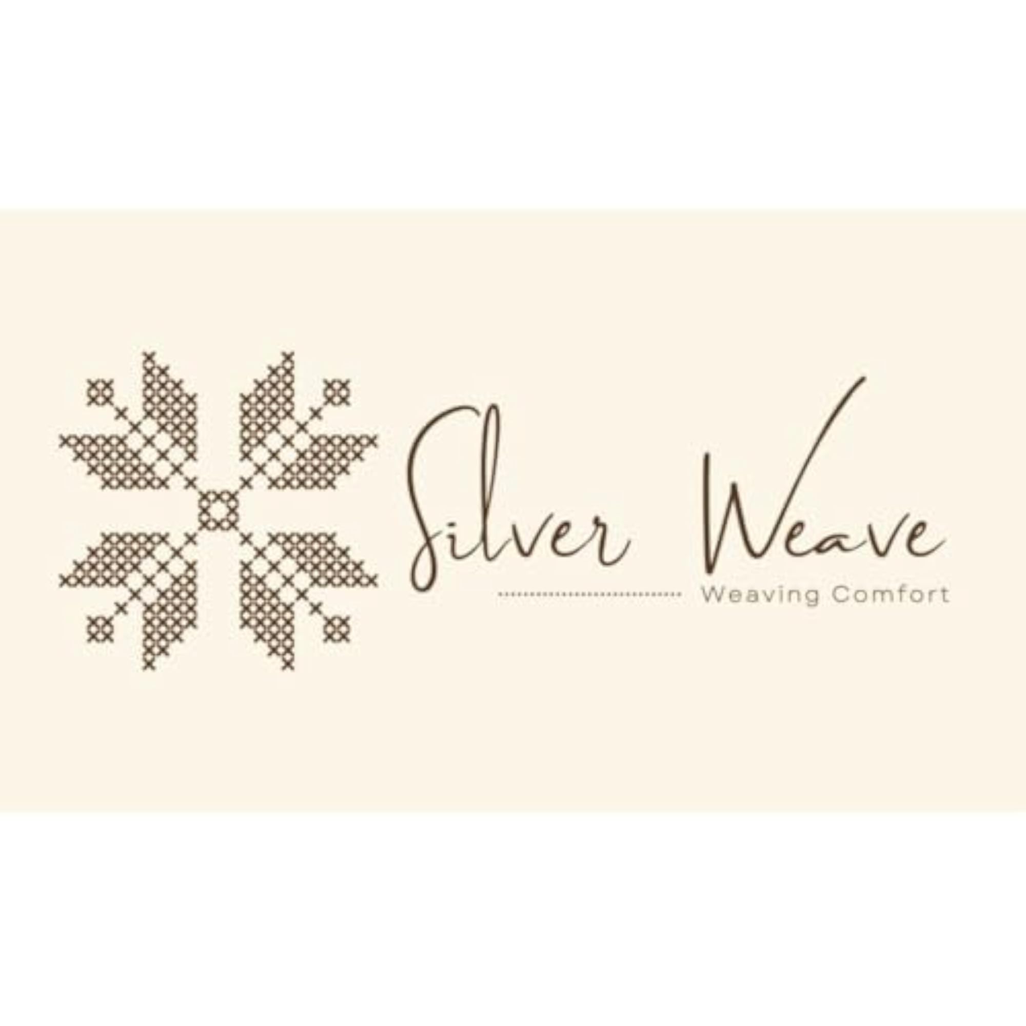 Luxurious SilverWeave Double Queen Striped Bedsheet with 2 Pillow Covers
