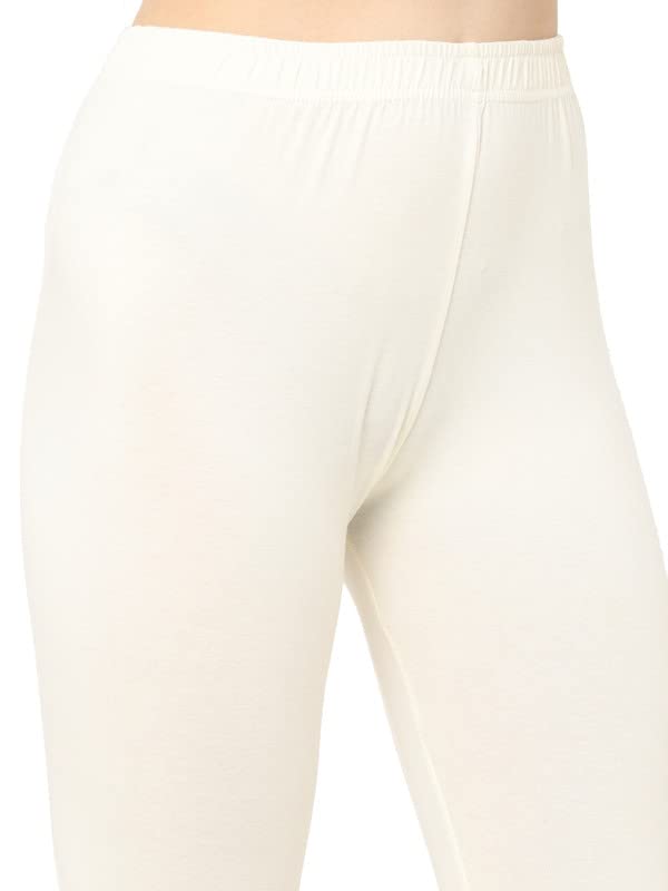 Image of Robinbosky Premium Stretchable Cotton Capri Legging for Women | Suitable for Formal wear & Casual wear | High-End Elastic Makes. The Leggings Squat Proof and Durable for Travel, Yoga, & Workout.