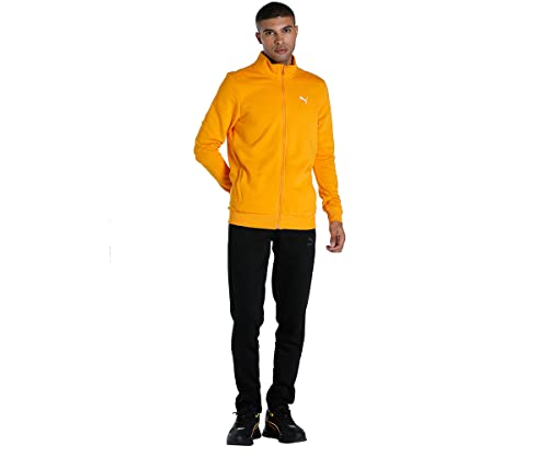 Image of Puma Men Cotton Blend Standard Length Jacket