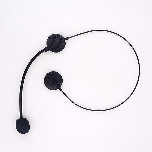 MEISH Radio Phone Headset Prop Microphone Fancy Costume Microphone Toy Cosplay Headpiece for Masquerade Ball Cosplay Party - Image 3