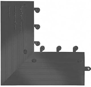 Outside Corner, Black, 15 in. x 15 in, PK4