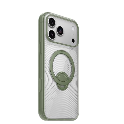 OtterBox iPhone 18/17 Pro Max Symmetry Series Stand Case - Clear/Green by OtterBox - Used condition - Image 3